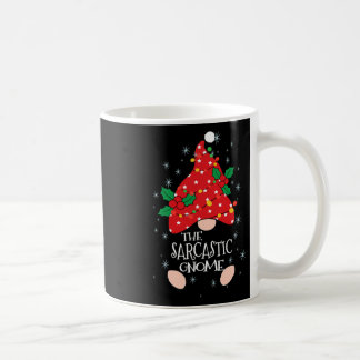 Sarcastic Gnome Costume Familie Matching Funny Chr Kaffeetasse
