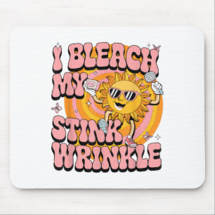 Sarcastic Ich bleiche meinen Stink Wrinkle Funny G Mousepad