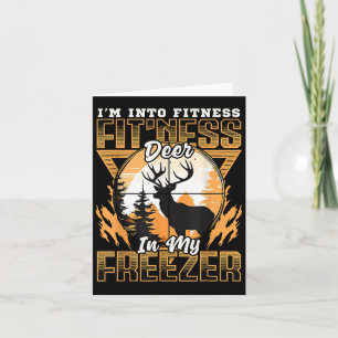 Sarcastic Jagd Funny Im Fitness Hirsch in meinem Karte