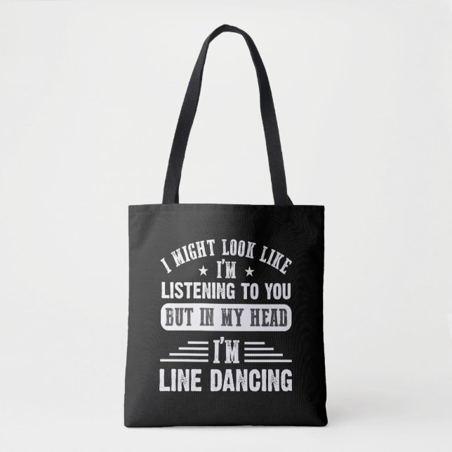 Sarcastic Line Dancing Quote für Line Dancer (Vorderseite)