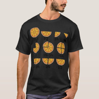 Sarcastic Mathematiker Pizza Cheese Quick Mah Fr T-Shirt