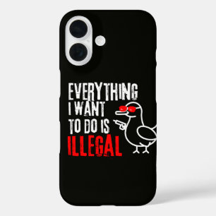 Sarcastic Meme Animal iPhone 16 Hülle
