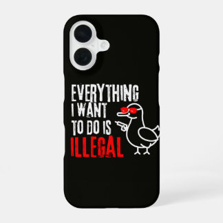 Sarcastic Meme Animal iPhone 16 Hülle