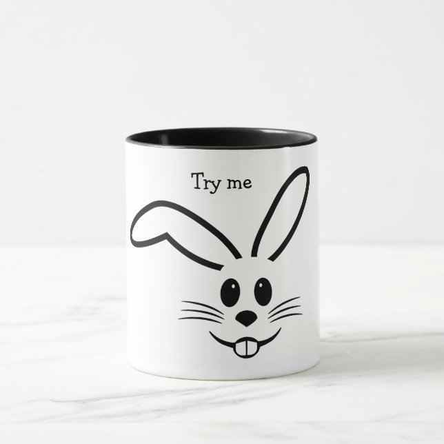 Sarcastic Rabbit Tasse (Zentrum)