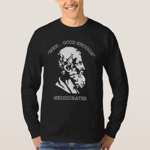 Sarcastic Sokrates vermittelt griechische Philosop T-Shirt