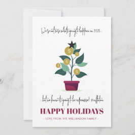 Sarcastic teuer Jahr vor 2022 Weihnachten Karte