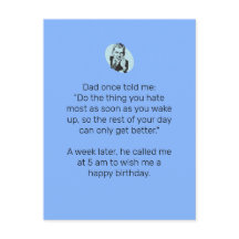Sarcastic Vater Joke for Happy Birthday