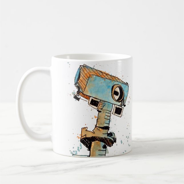 @SarcasticRover Selfie Tasse! Kaffeetasse (Links)