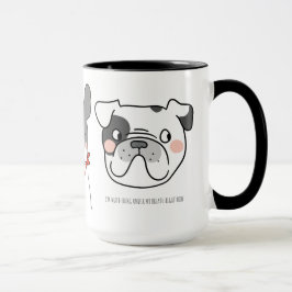 Sarcastischer Hunde Humor mit sassy Drehung Tasse
