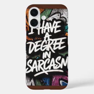 Sarcasus-komisches Zitat iPhone 16 Hülle