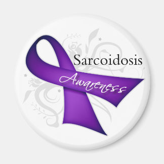Sarcoidose Awareness Ribbon Magnet