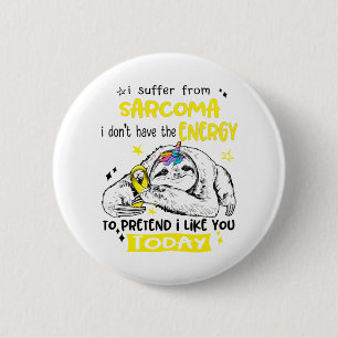 Sarcoma Awareness Month Ribbon Geschenke Button