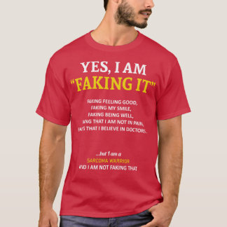 Sarcoma Bewusstsein, ich tue es in dieser Familie T-Shirt