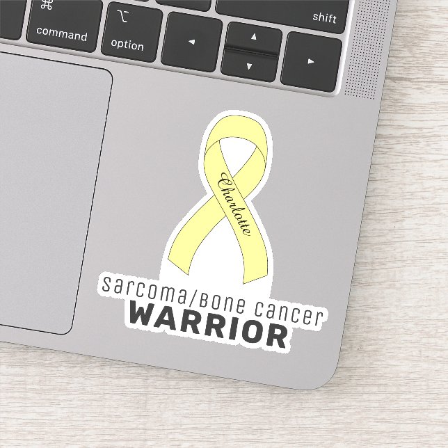 Sarcoma/Bone Cancer Vinyl Sticker (Detail)