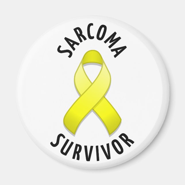 Sarcoma Survivor Magnet (Vorne)