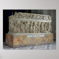 Sarcophagus mit Fries der Neunen Musen