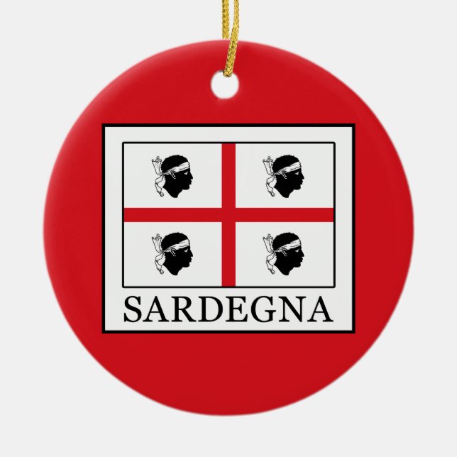 Sardegna Keramik Ornament (Vorne)