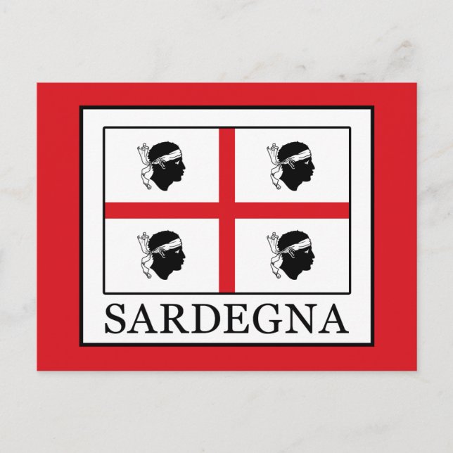 Sardegna Postkarte (Vorderseite)