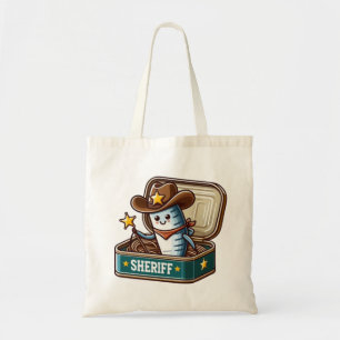 Sardine-Cowboy-Sheriff-Tragetasche Tragetasche