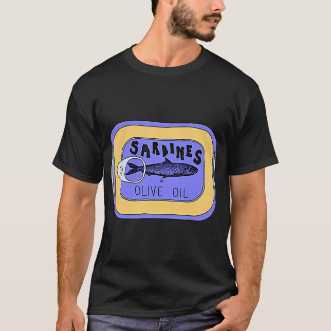 Sardinen Dose T-Shirt (Vorderseite)