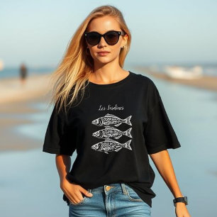 Sardinen-Hawaiian Tribal-Fisherman Fashion T-Shirt