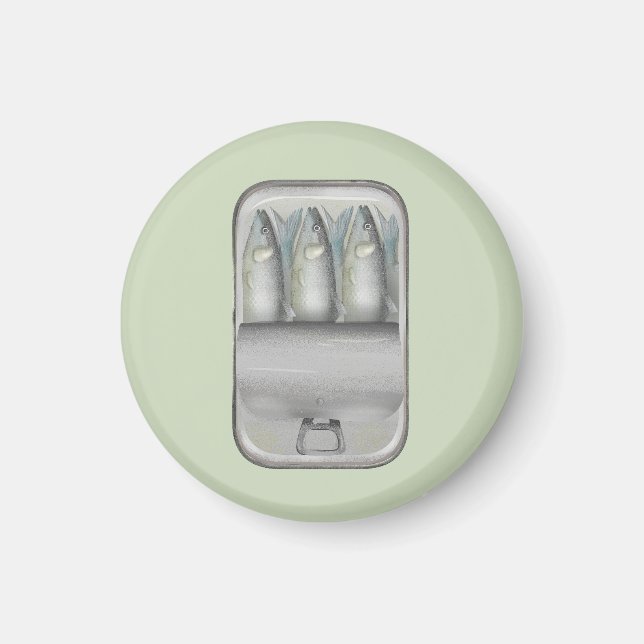 Sardinen in einer Dose Magnet (Vorne)