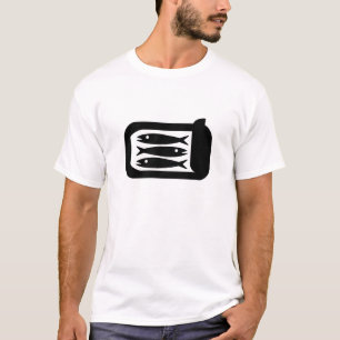 Sardinen-Piktogramm-T-Shirt T-Shirt