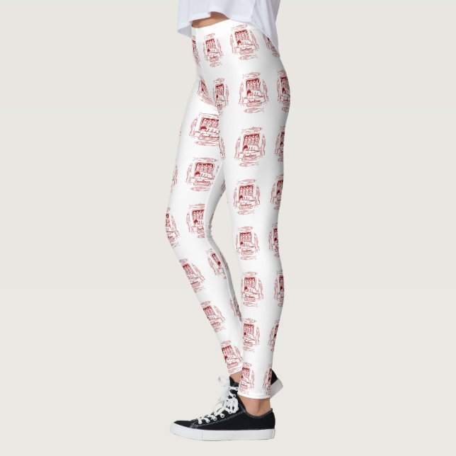 Sardinen Pop Art Leggings (Links)