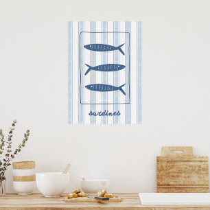 Sardinen Poster