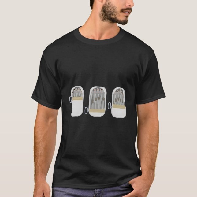 Sardinen T-Shirt (Vorderseite)