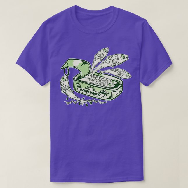 Sardinen T-Shirt (Design vorne)