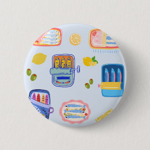 Sardinen und Zitronen Button