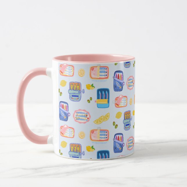 Sardinen und Zitronen Tasse (Links)