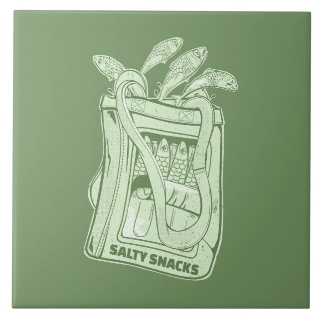 Sardinenmilch Fliese (Vorderseite)