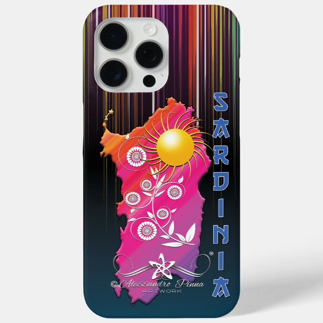 Sardinien Case-Mate iPhone Hülle (Rückseite)