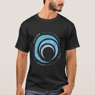 Sardinien Italien Beach Wave T-Shirt