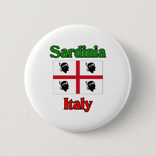 Sardinien Italien Button