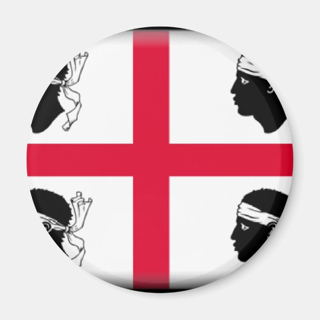Sardinien-Italien Magnet (Vorne)