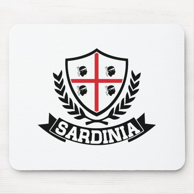 Sardinien Italien Mousepad (Vorne)