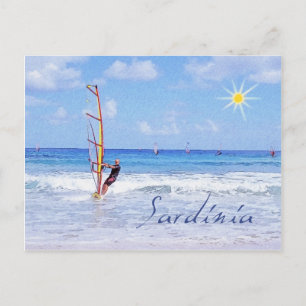 Sardinien, Italien Postkarte