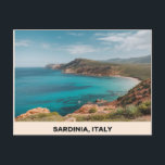 Sardinien Italien Postkarte<br><div class="desc">Sardinien Italien</div>