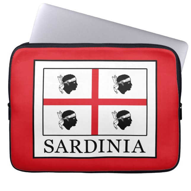 Sardinien Laptopschutzhülle (Vorderseite)