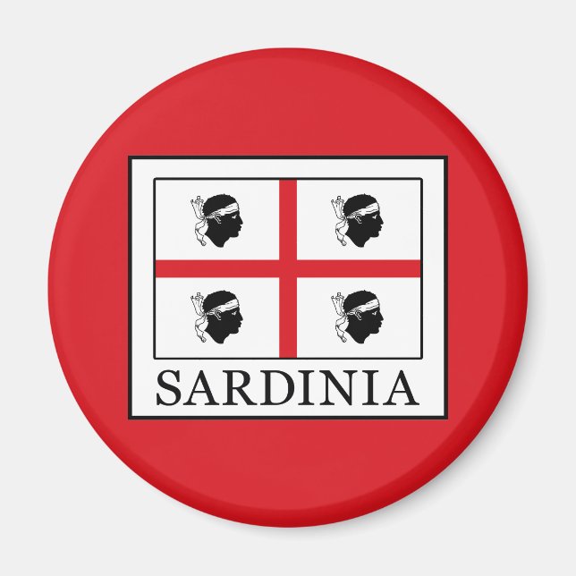 Sardinien Magnet (Vorne)