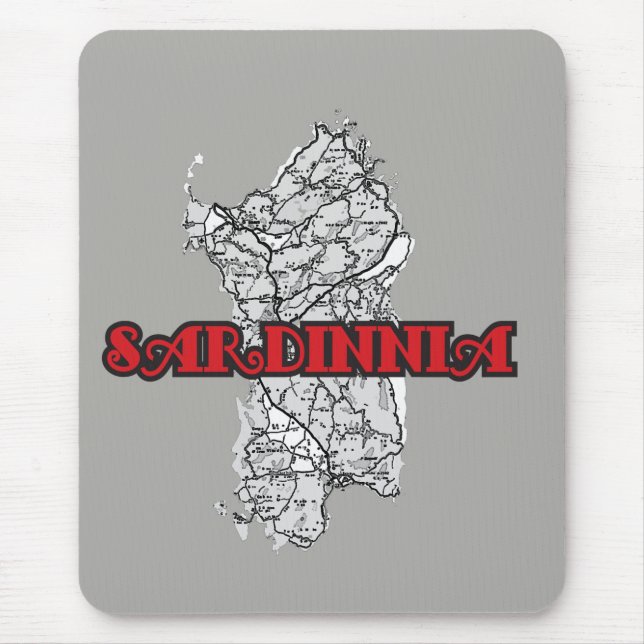 Sardinien Mousepad (Vorne)