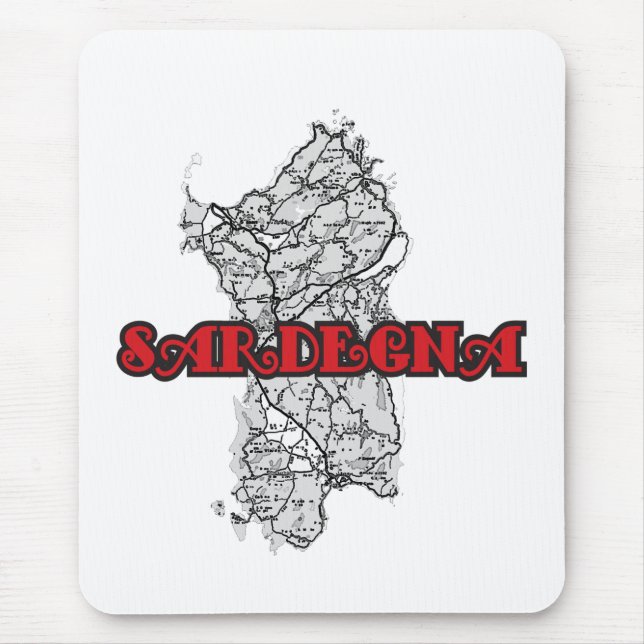 Sardinien Mousepad (Vorne)