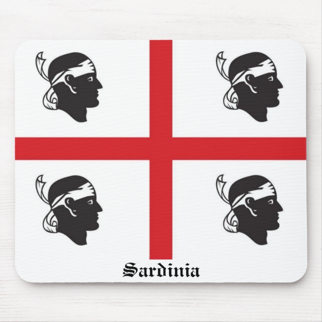 Sardinien Mousepad (Vorne)