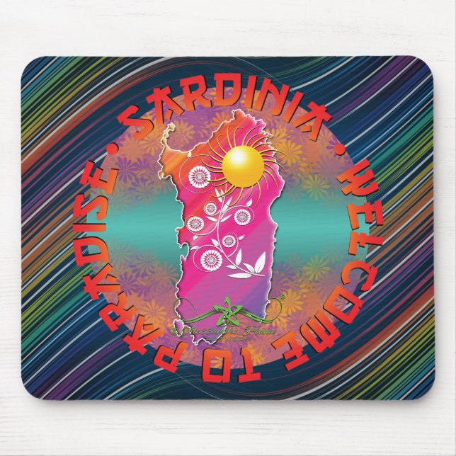 Sardinien Mousepad (Vorne)