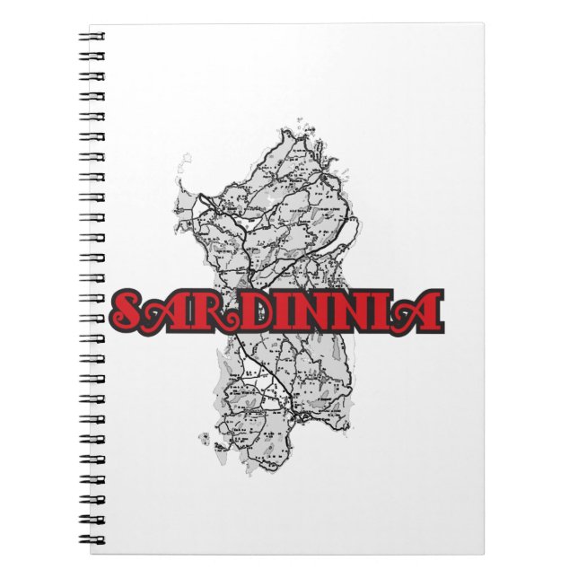 Sardinien Notizblock (Vorderseite)