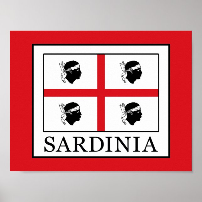 Sardinien Poster (Vorne)