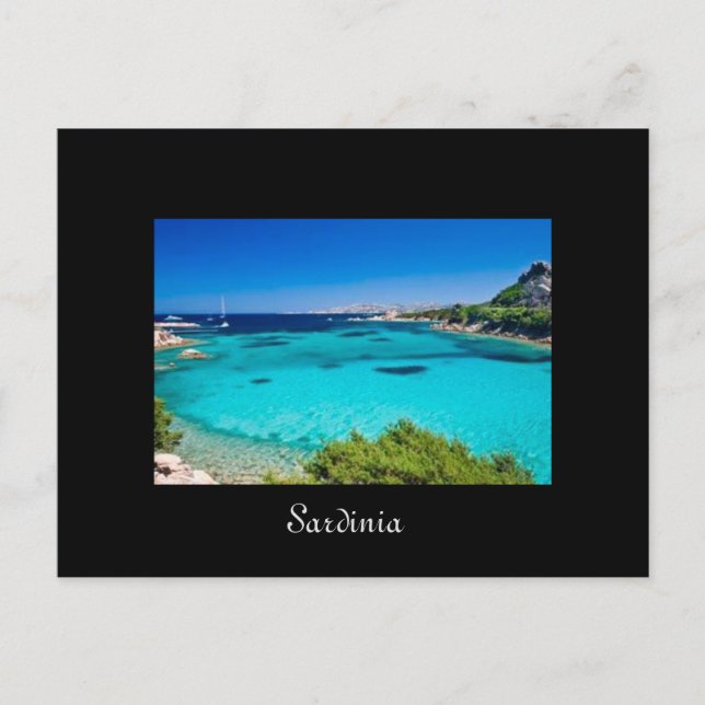 Sardinien Postkarte (Vorderseite)